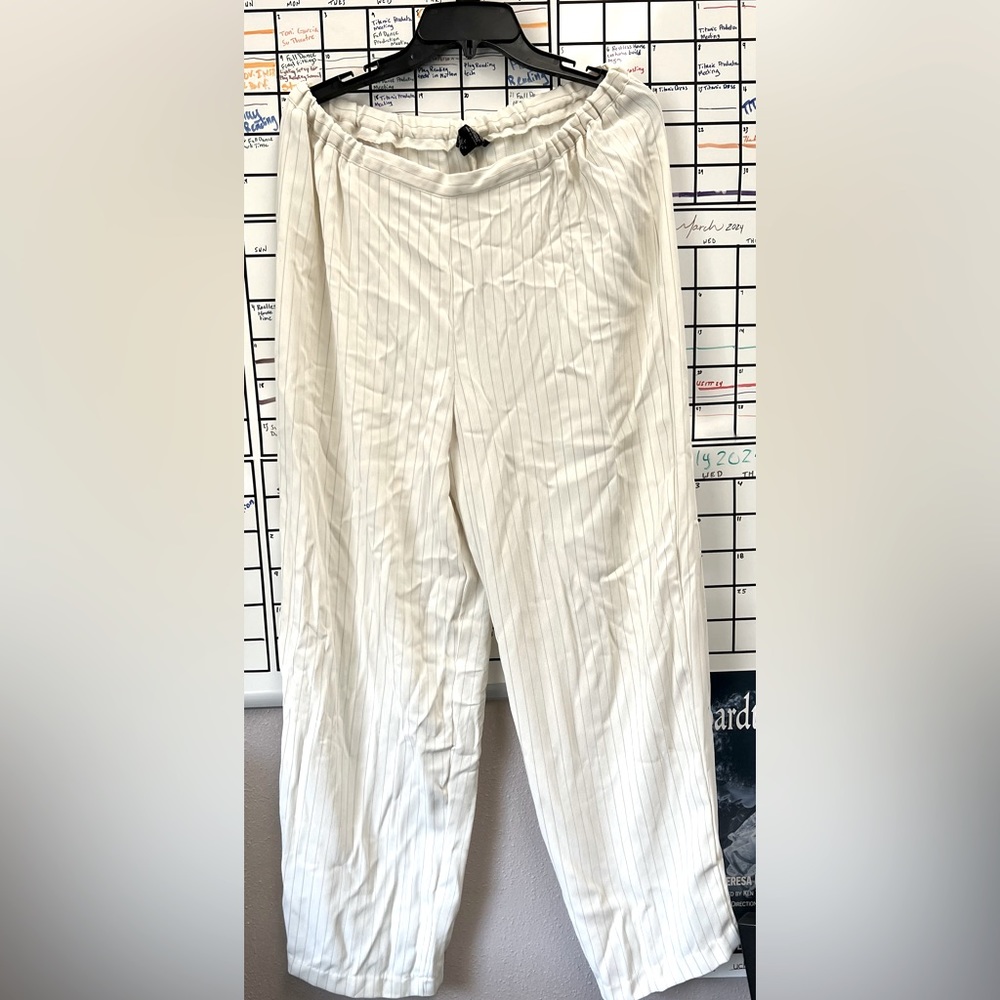 Ladies pull on slacks